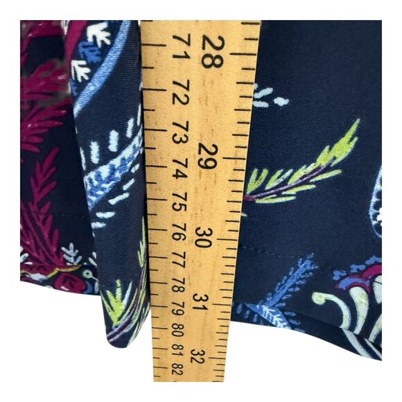 Chico’s Ruched Sleeve Jersey Dress Petite Size Extra Small 00P Shift - Picture 7 of 10